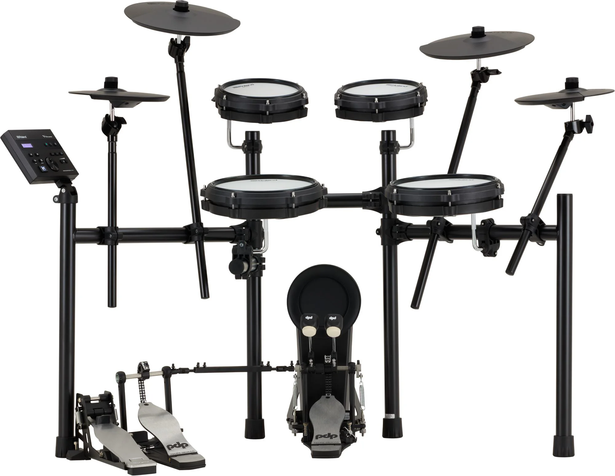 Roland TD-07KV2 E-Drum aus der Perspektive des Schlagzeugers